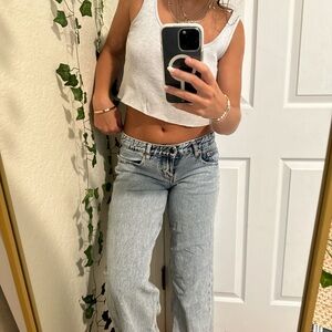 Motel Rocks jeans, Low rise, 26W 32L